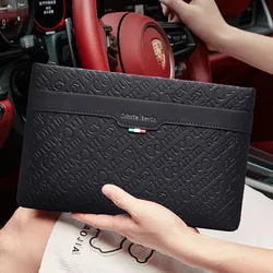 Fashion Business Style Men's Handbag Clutch Bag Soft Luxury men's handbags real cowhide exact luxury replicas bags Leisure