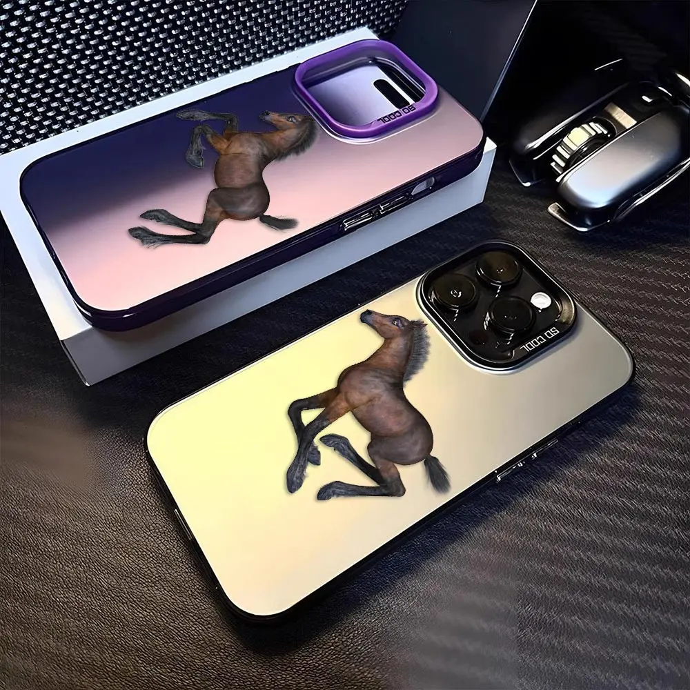 Phone Case For HONOR 600 400 200 MAGIC 5 6 7 X6B X6C X6D X7A X7B X7D X8A X8D X9A X9B X9C X9D Cover The Vigorous Horses Animals