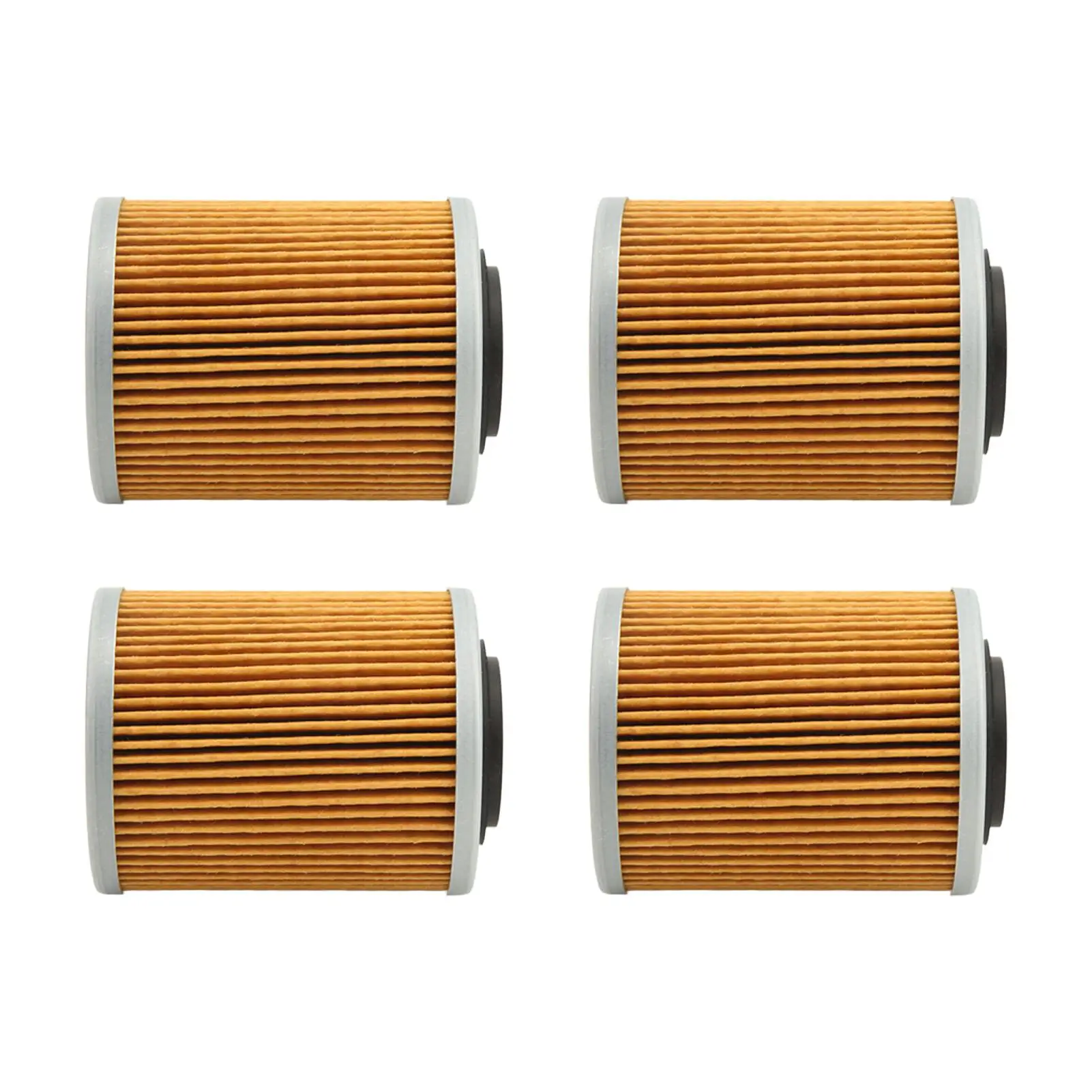 4pcs Oil Filter 420256188 KN152 HF152 for Can Am 330 400 450 500 (2003 2017)