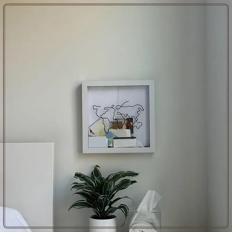 صندوق أرشيف موثوق به للمغامرات، صندوق تجميع السفر، صندوق سفر للذكريات، إطار صندوق الذاكرة مع فتحة في الأعلى، فيلم سفر، أ