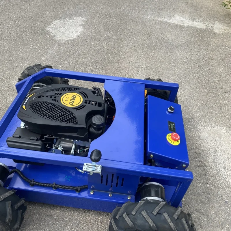 Customized Factory Sales Flail diesel Reel  Atv Blade Smart Rotary Remote Control Wheeled Lawn Mower Slope Garden