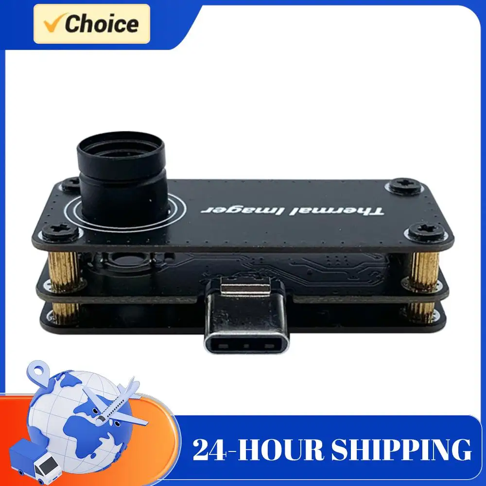 

Mini Thermal Imager Professional External Tiny Thermal-imaging Camera Night Vision Multiple Color Modes for Android Mobile Phone