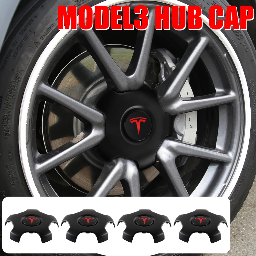 

Для Tesla Model 3 2023 2024 2025 18-дюймовые колпаки для центра колес автомобиля, обод ступицы, аксессуары