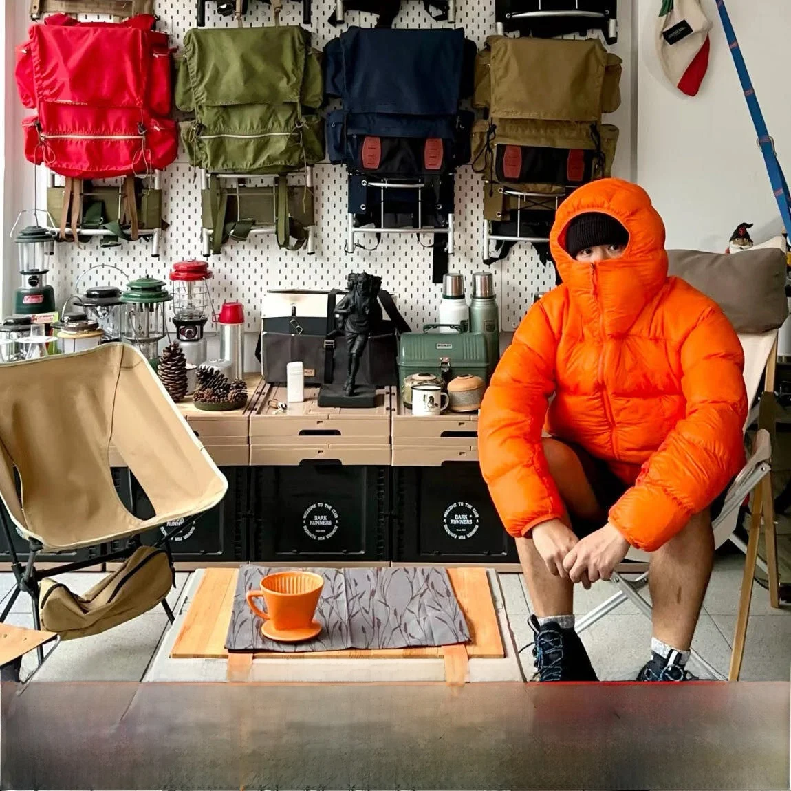 

Ultra-Thi Hooded Cotton Jaet for Couples Warm And Puffy Autumn Winter High-End Men's And Women's Cotton Clothing