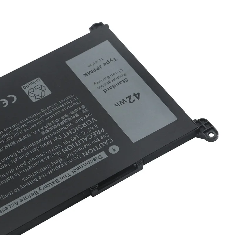 لديل 3100 3400 5493 5488 P90F 5593 بطارية الكمبيوتر المحمول JPFMR 11.4V 3800mAh