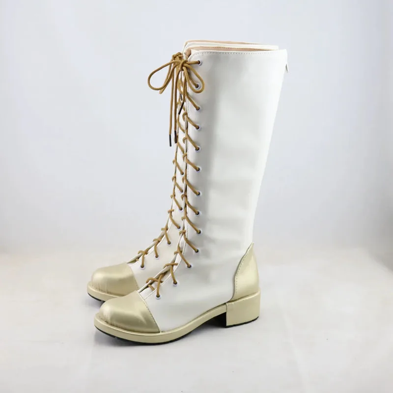 Tsuyuri Kanawo Scarpe Cosplay Stivali Gioco Anime Halloween Realizzato su misura