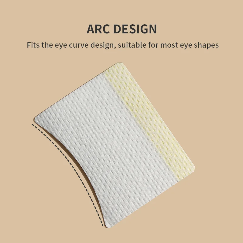 CNKESS  40Pcs Disposable Cotton Eyelashes Patch Sticker For Removing Eyelashes Eye Pads Patch Eyelash Extension Makeup Tools image 6