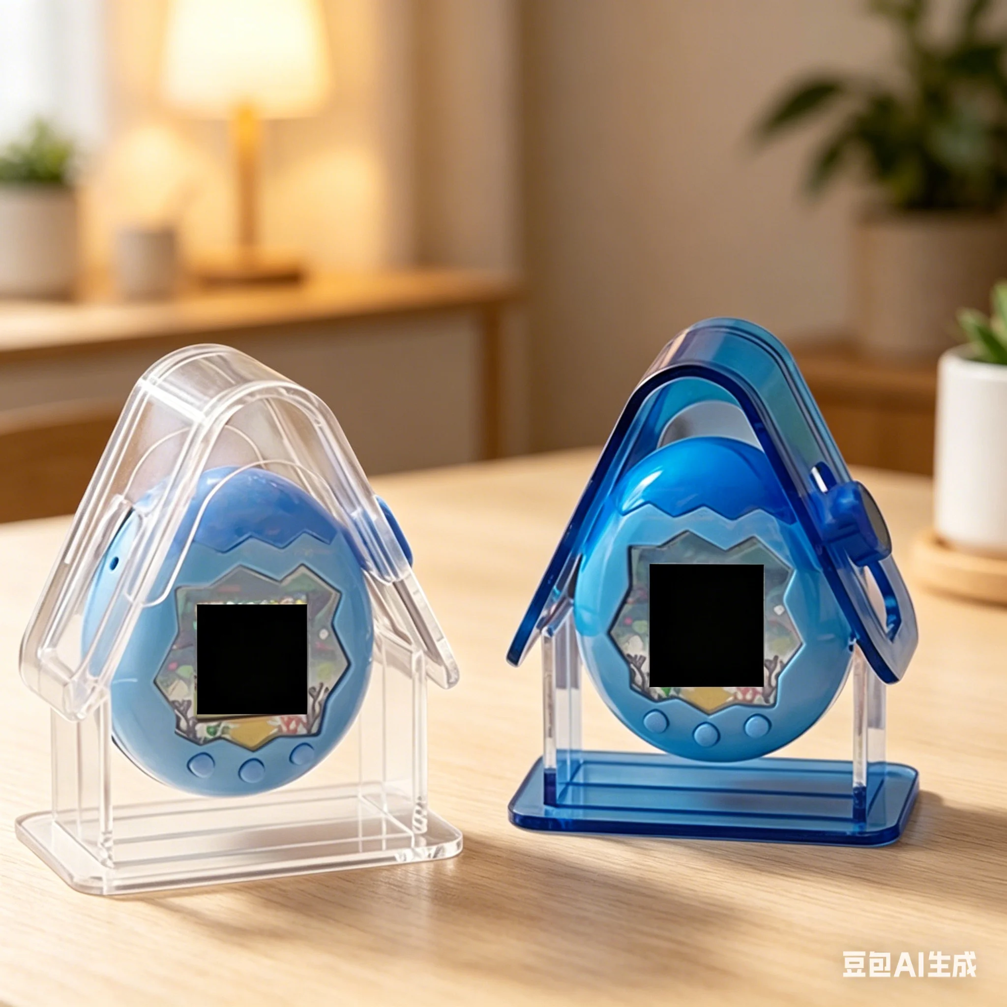 New Storage Box For Tamagotchi Paradise  Clear Acrylic Compact  Stand Design Stylish  Replace Practical Easy Accessories