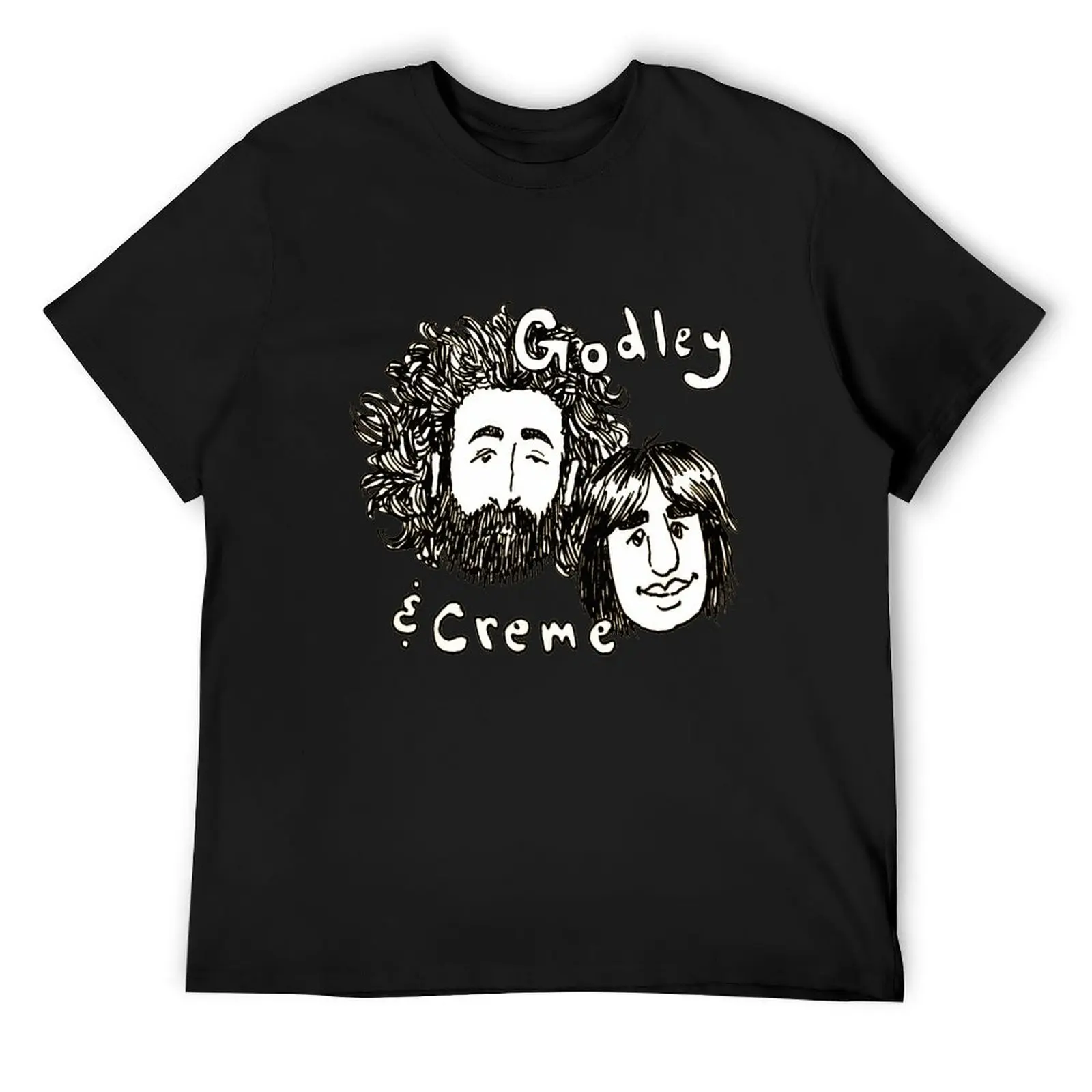 

Godley & Creme T-Shirt shirts graphic tees summer top Men's cotton t-shirt
