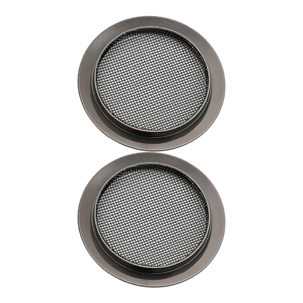 

2pcs Screen Metal Soundhole Cover For Resonator Accessories Hole Covers Grille Sound Hole Covers Guitar Soundhole Inserts