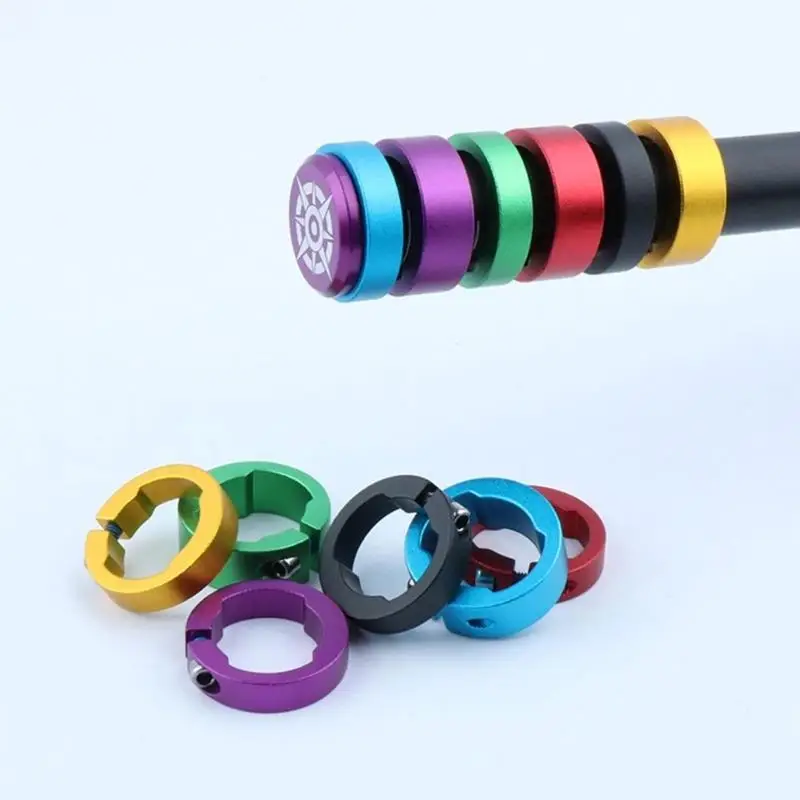 22.2mm Bike Grips Lock Ring Locking On Cycle Handlebar Cover Grips End Fixed Rings Cycling Bike Handlebar Grips