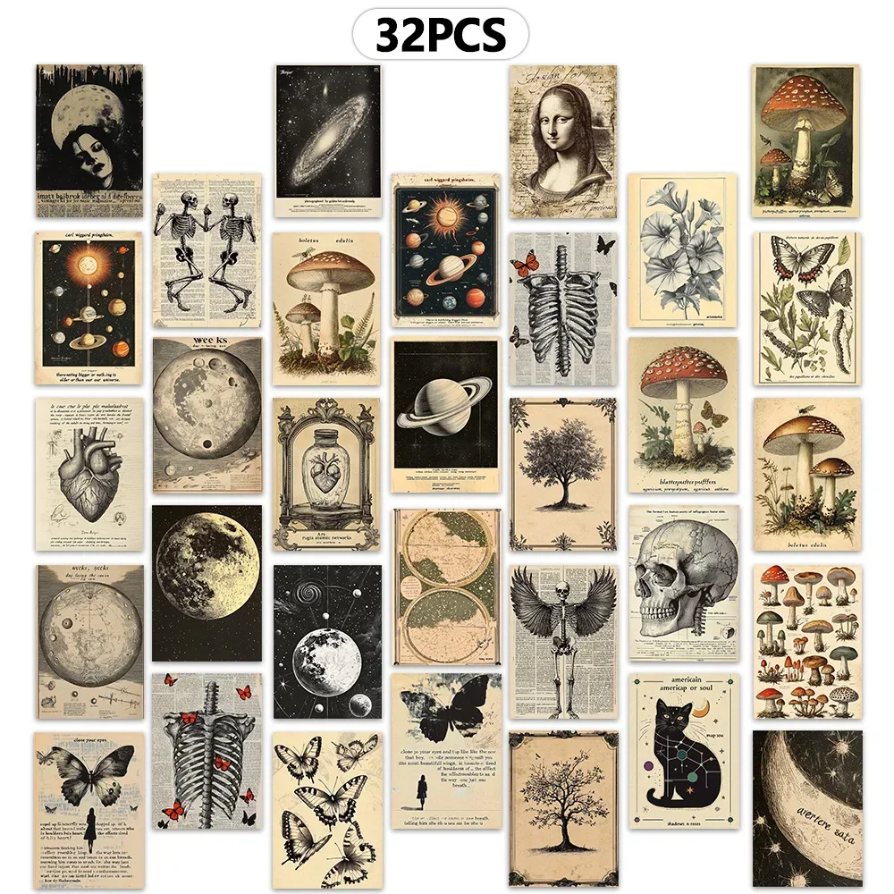 32 piezas, estilo vintage, pos - Collectible Vintage Greeting Cards reseña y precio