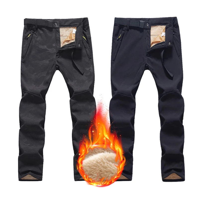 Winter Ski Broek Voor Mannen Outdoor Hoge Kwaliteit Winddichte Warme Sneeuw Broek Outdoor Mannelijke Snowboarden Trekkingbroek