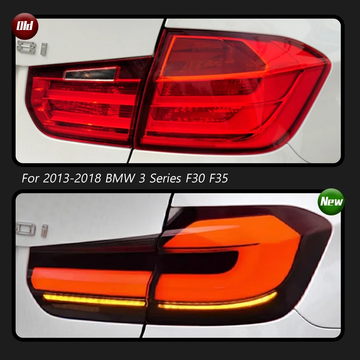 TYPY Tail Lamp For BMW F30 F35 LED Tail Light 2013-2018 320i 325i 330i Plug And Play Turn Signal Automotive Accessories