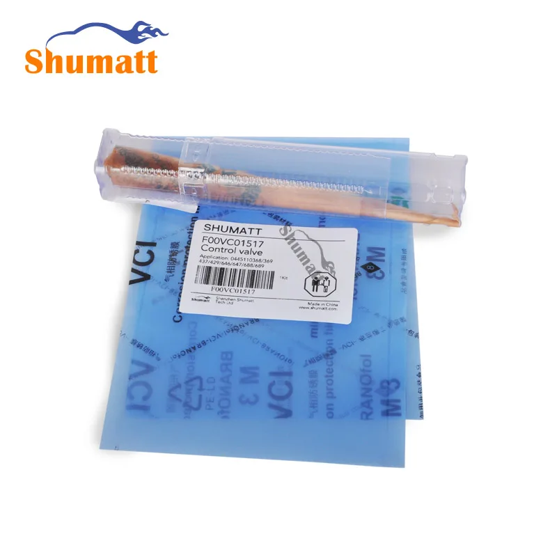 China Made New Common Rail Injector Valve Assembly  F00VC01502 F00VC01517  For 0445110368 369 437 429 646 647 688 689