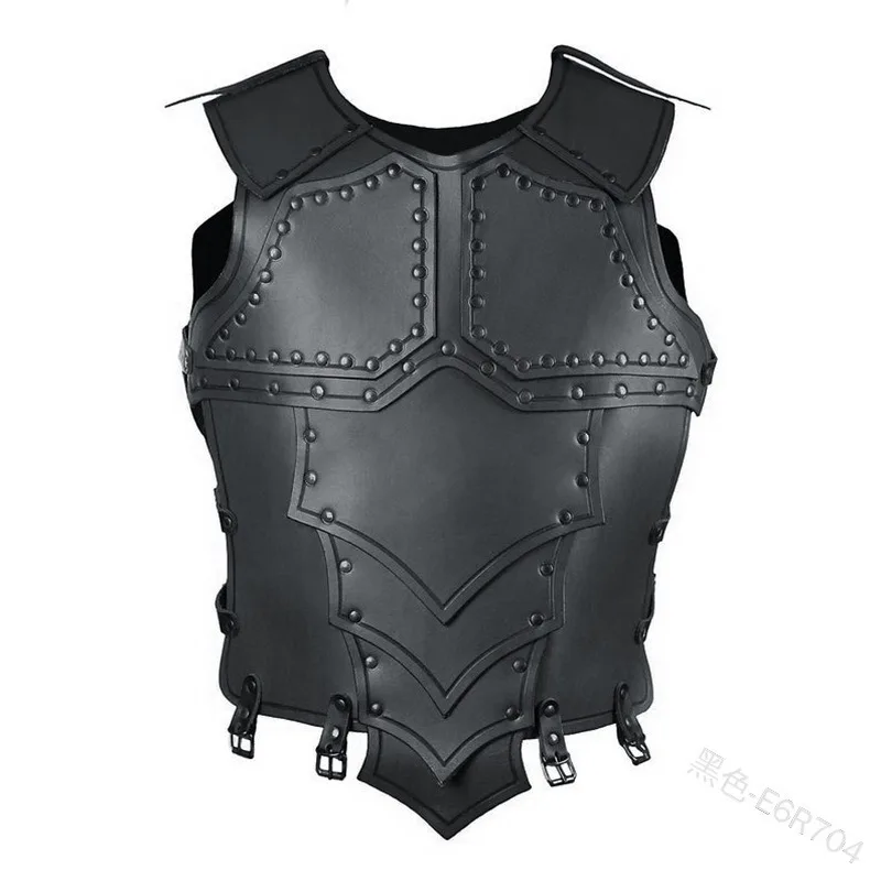 Medieval Viking Knight Samurai Costume Leather Chest Armor Protector Larp Battle Gear Accessory Dragon Scale Breastplate For Men