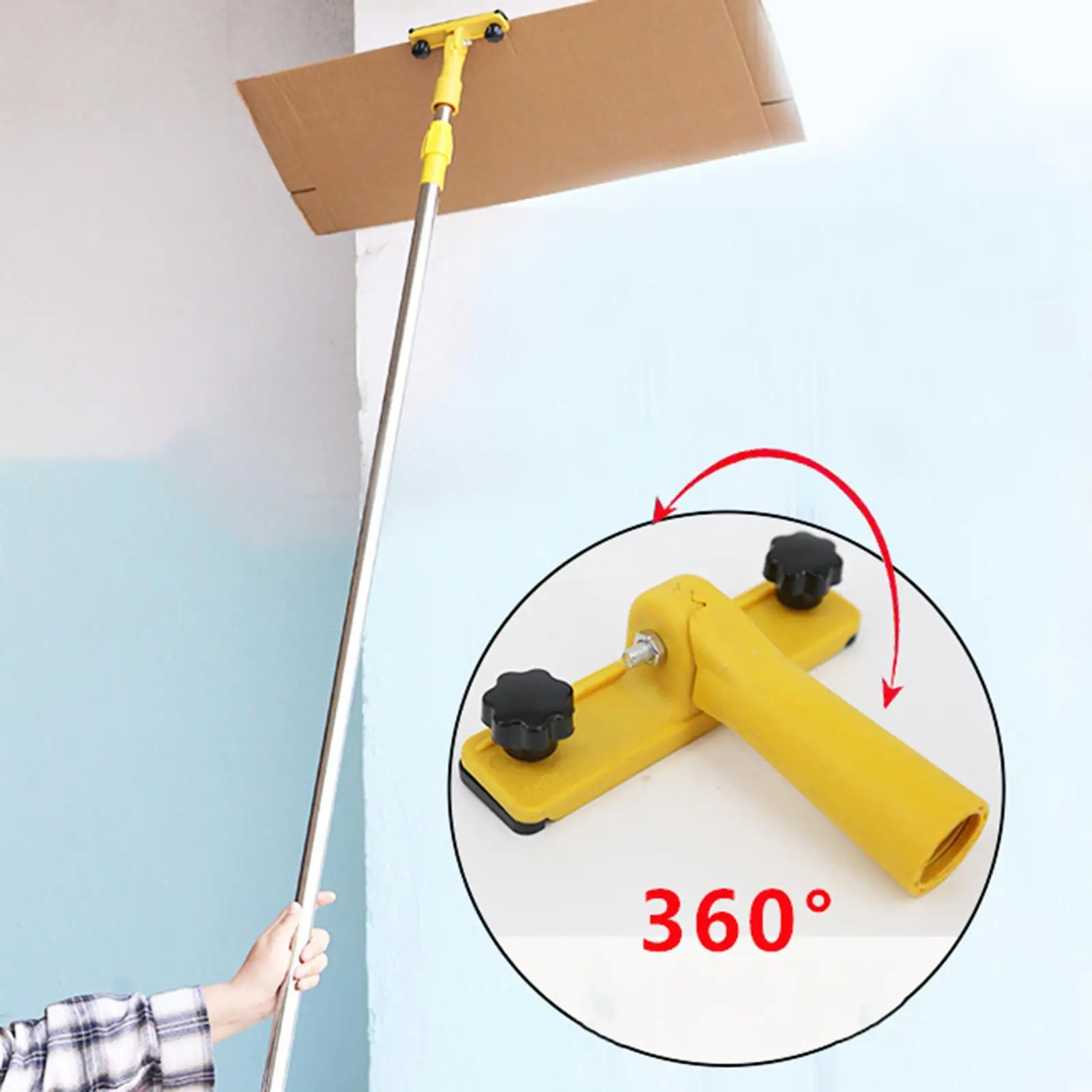 مشبك رش البخاخة العالمي الاحترافي القابل للدوران متعدد الأغراض DIY سهل الاستخدام مشبك طلاء الرش مضاد للرذاذ مشبك يربك