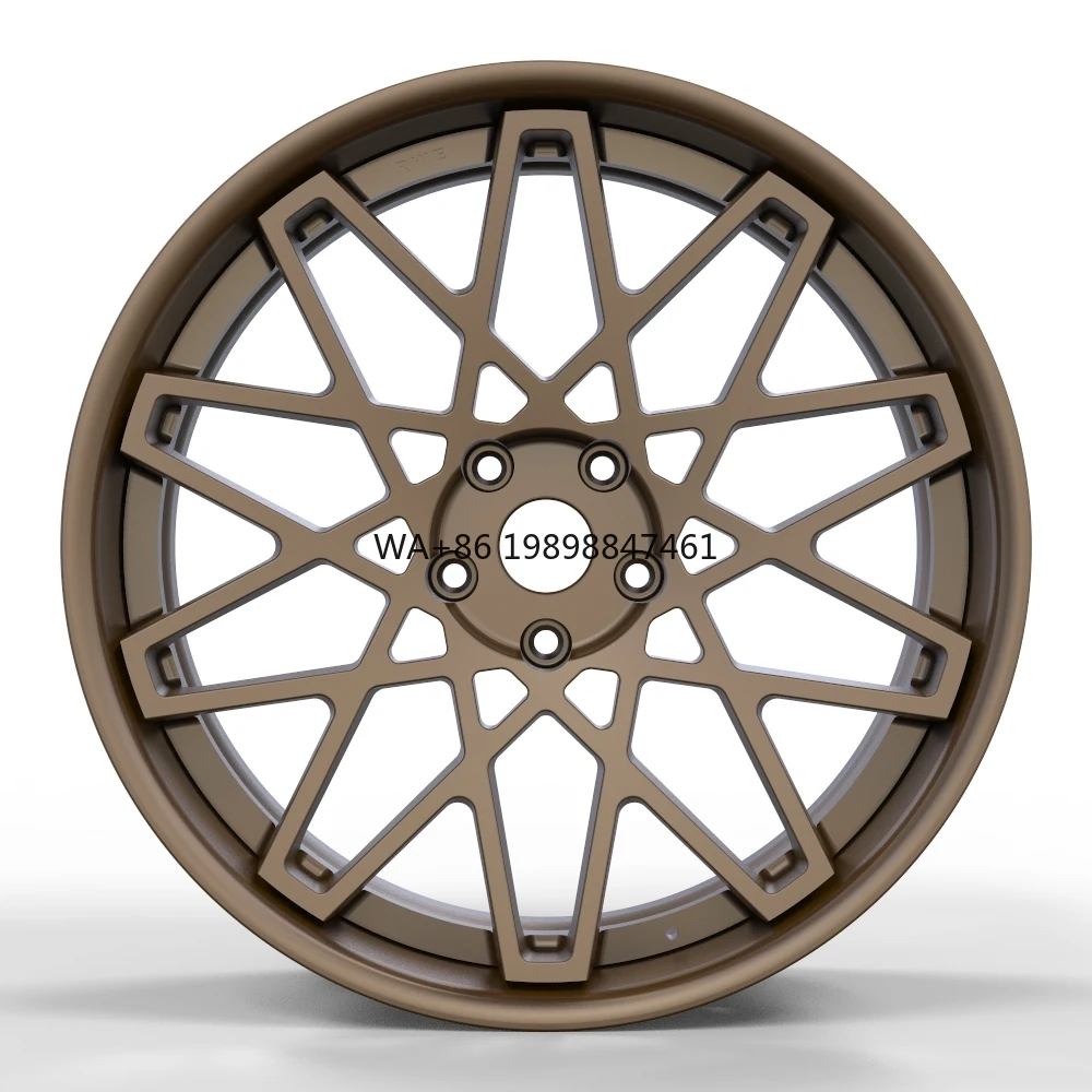 

Custom Forged One Piece Rims Polished Chrome 5X112 Wheel Manufacturer for Passenger Cars 20 18 19 21 22 24 Inches