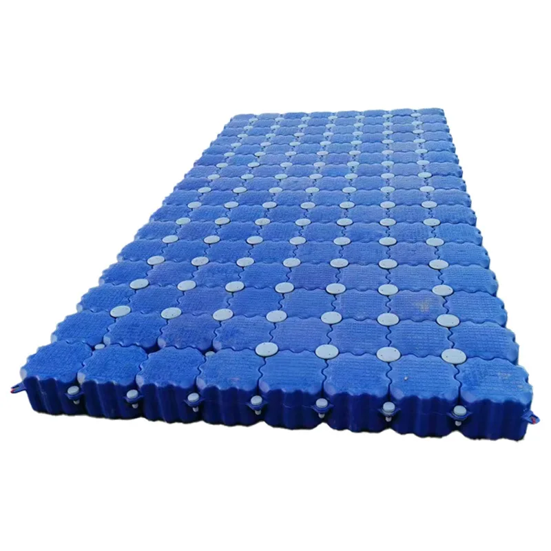 Plastic pontoon Motorboat Wharf Aquaculture Fishing Platform Boat Berth Pedestrian Water Plastic Pontoon Pontoon Bridge