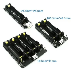 ESP32 ESP32S For Wemos For Raspberry Pi 18650 Battery Charge Shield Board V3 Micro USB Port Type-A USB 0.5A For Arduino Charge