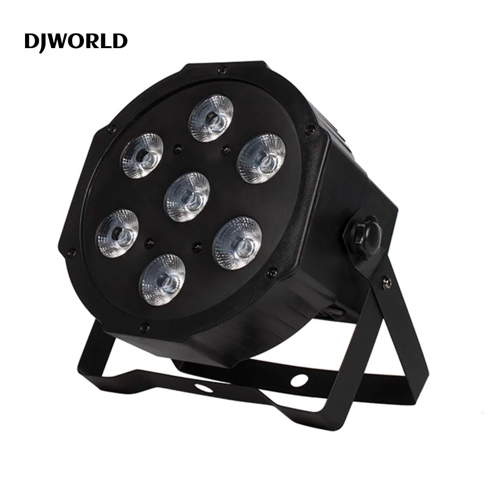 6PCS 7x18W RGBWA+UV LED Par Light 6in1 Stage Lighting Wash Effect DJ Disco Bar Party Lights Professional Moving Head Light