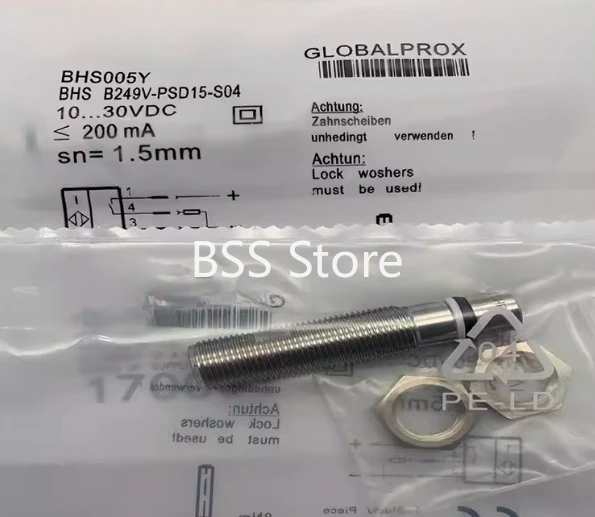 

Индуктивный датчик BHS005Y BHS B249V-PSD15-S04 BHS0060 BHS, Высоковольтный устойчивый датчик приближения