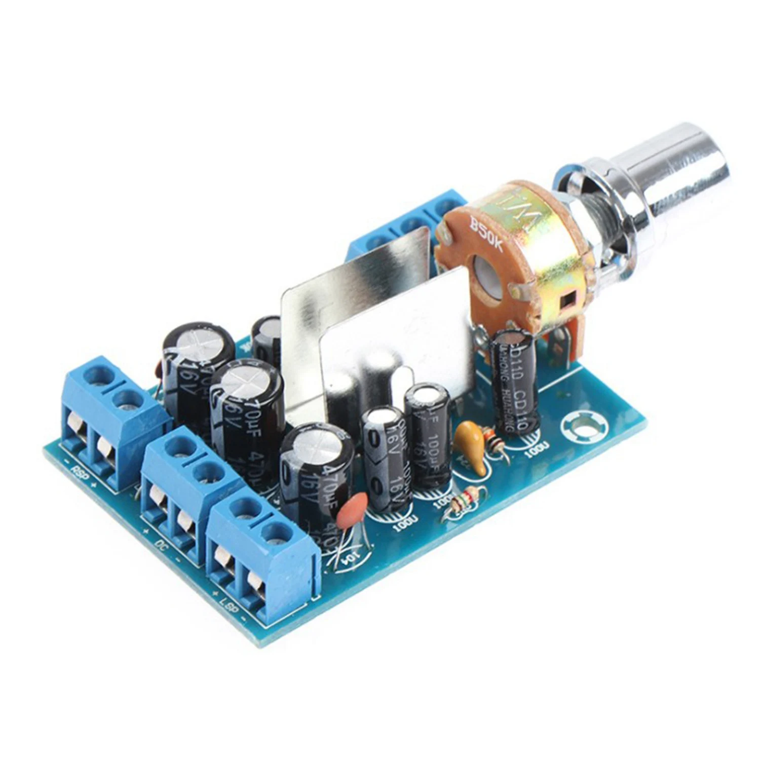

TEA2025B Power Amplifier Audio Board 2.0 Channrl Mini Amplifier Stereo AMP 3Wx2 Home Sound Theatre-Y41A