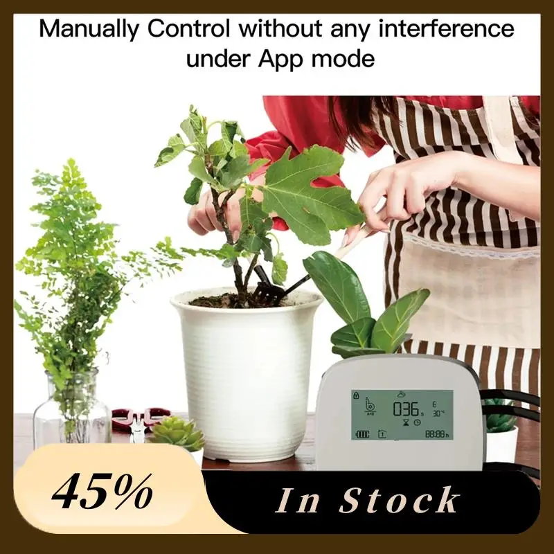 

A60Z Top Alexa Enabled Wifi Tuya Smart Watering Machine Automatic Micro-Drip Irrigation System Plants Controller Tool