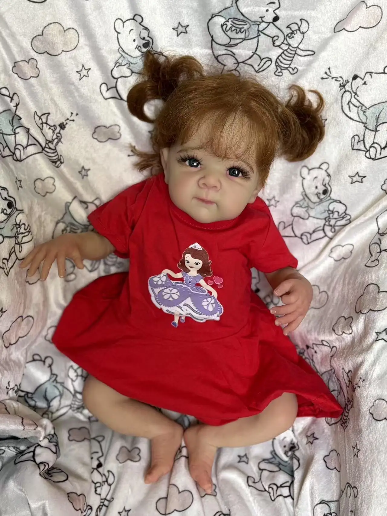 

FBBD Customized Limited Supply 19inch Reborn Baby Betty With Hand-Rooted Hair Already Finished Doll With Mixed Limbs
