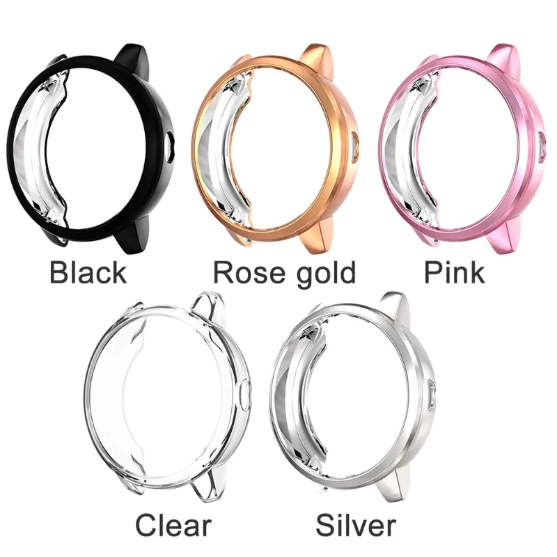 للغارمين Vivoactive 3 & 3 شاشة الموسيقى الغطاء الواقي عالية الجودة إطار واقي من البولي يوريثان لساعة الموسيقى Vivoactive3/3