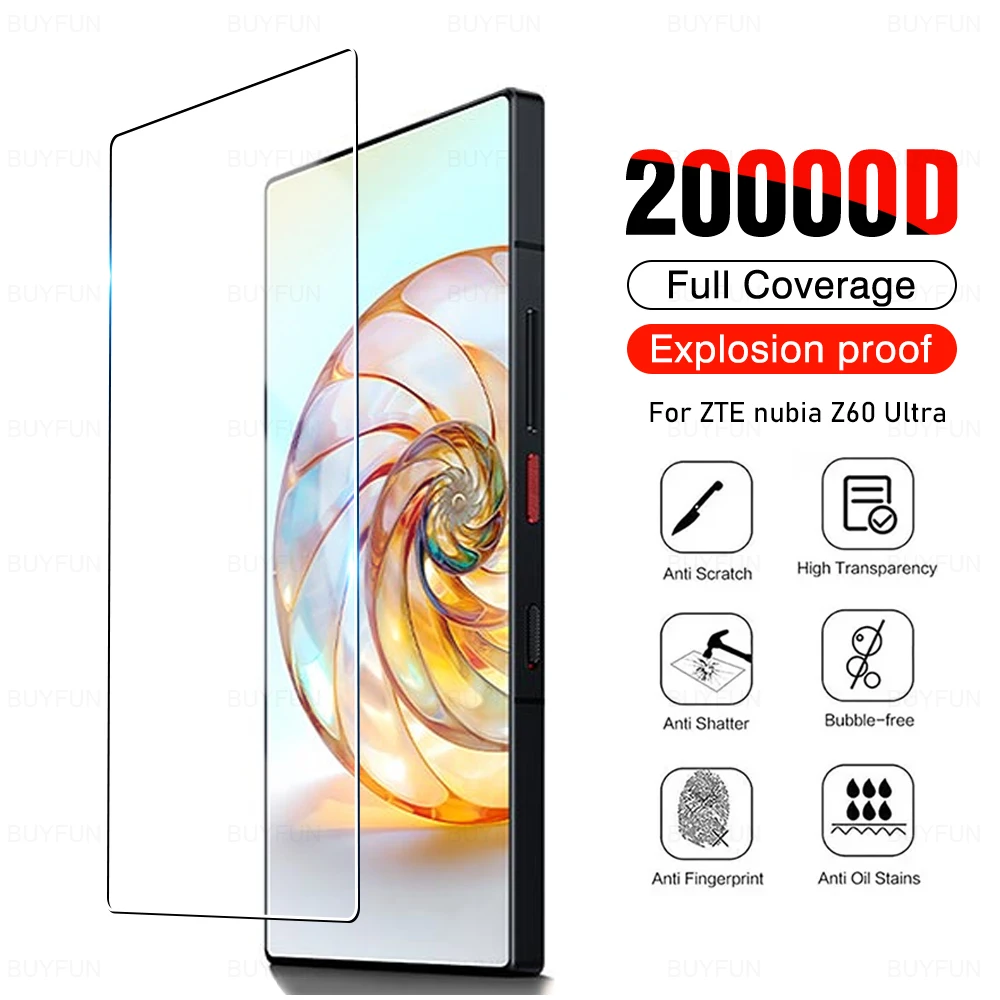 9H Tempered Glass Protective Film For ZTE nubia Z60 Ultra 60z Z60Ultra Z50ultra 50z Clear Screen Protector Full Protection Films