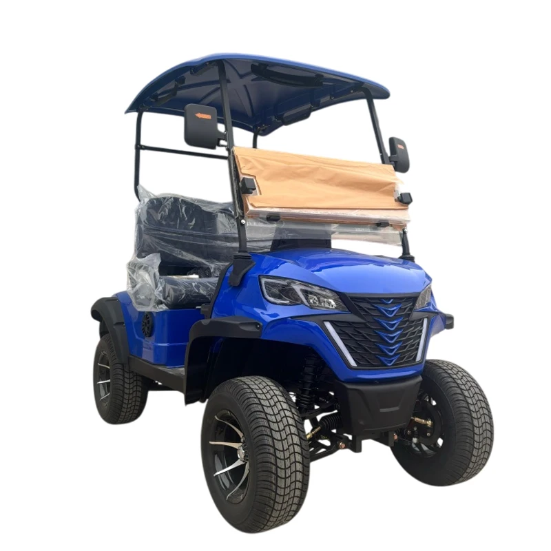 

Electric Golf Cart 4WD Street Legal Lithium Battery 2-Seat 4-Person Golf Buggy for Course And Road Use