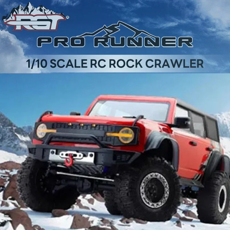 RGT Ex86130 2.4GHz RC 1/10 4WD RTR Simulation Electric Climbing Off-Road Vehicle Model Remote Control Car Adult Boy Toy Gift
