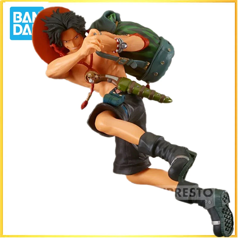 In Stock Bandai Original Banpresto One Piece SCultures BIG Roronoa Zoro Luffy Ace Anime Figure Pvc Model Collectible Toys