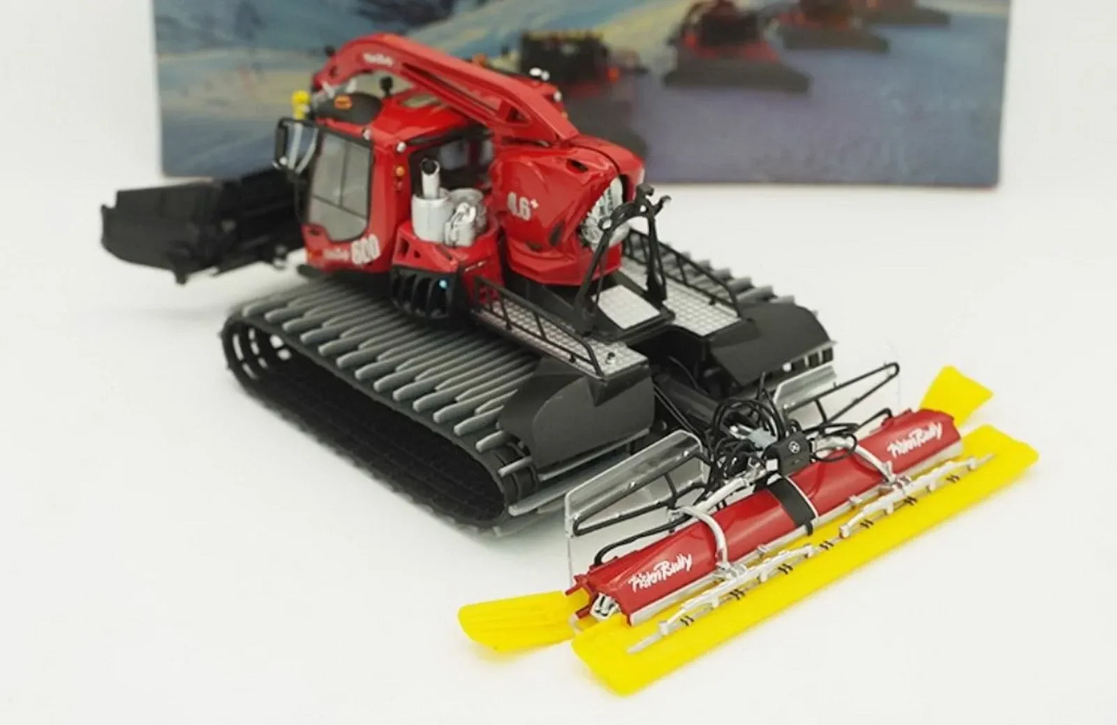 Escala 1/43 PistenBully 600 W Mudelo Diecast Modelo Pistilhas de Plástico Brinquedo Presente