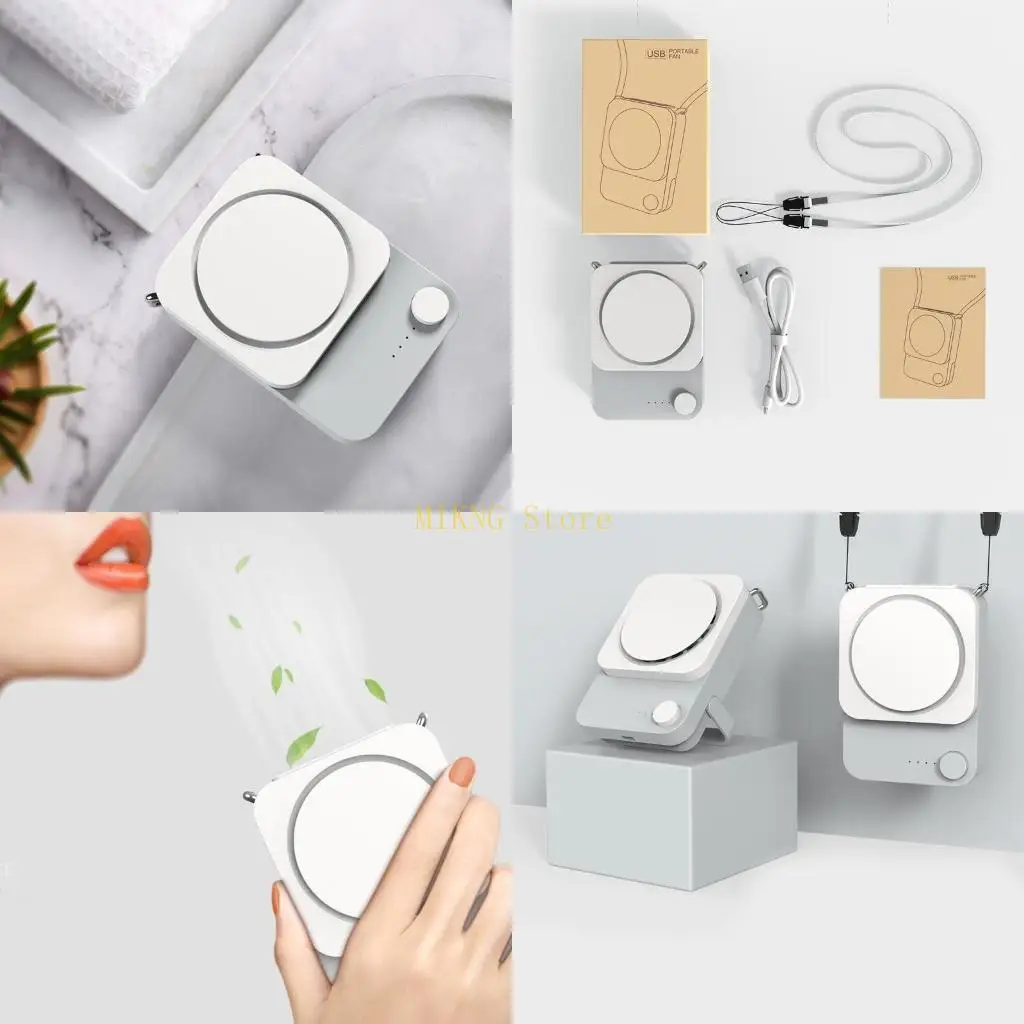 

Воздушный кулер Mini USB Перезаряжаемый вентилятор мАч батарейка