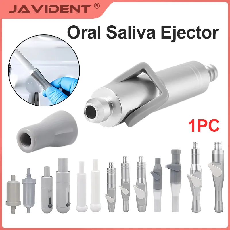 1Pcs Dental Chair High/Low Suction Tube Adapter, Saliva Ejector Adapter Nozzle, Disposable Suction Tube Accessories