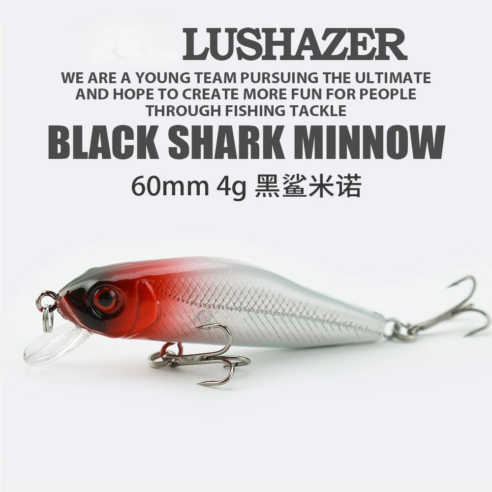 

In Stock 60mm 4g Micro Floating Minnow Realistic Bionic Plastic Hard Lure Bass Perch Panfish Freshwater Tackle