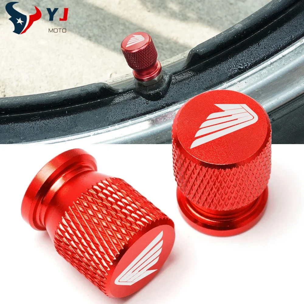 Motorcycle Accessories For HONDA Hornet NT1100 CBR650R CBR400R CB500 Shadow PCX VFR750 XADV Forza 750 Monkey Tire Valve Stem Cap