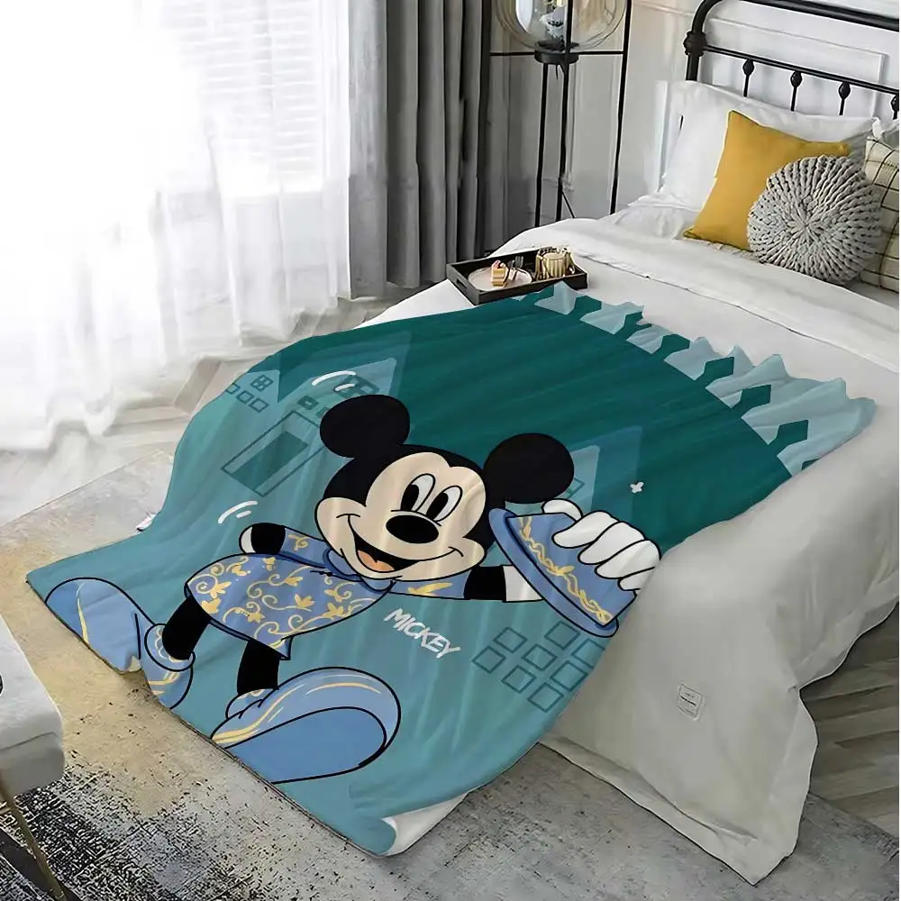 Black-eared Mouse Decorative Sofa Blankets for Bed Blanket Oversized Home Bedroom Decoration Bedspread the Throw Warm Winter Nap - view 4