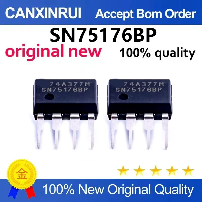 （5pcs-100pcs）New domestic SN75176 SN75176BP direct insertion DIP8 driver receiver chip