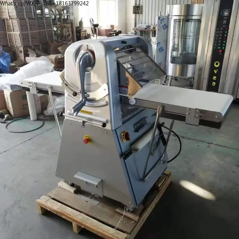 

Commercial Automatic Dough Sheeter Machine China Bakery Industrial Pizza & Croissant Electric Pastry Roller Rolling Flour
