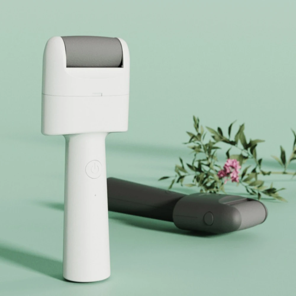 مبرد قدم كهربائي قابل لإعادة الشحن، أداة باديكير لإزالة مسامير القدم مقاومة للماء للبشرة الميتة والكعوب المتشققة