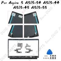 Piezas para Aspire 5 A515-44 A515-45 A515-53 A515-54 A515-54G A515-55 N18Q13 LCD cubierta trasera bisagras de bisel frontal tapa superior negra