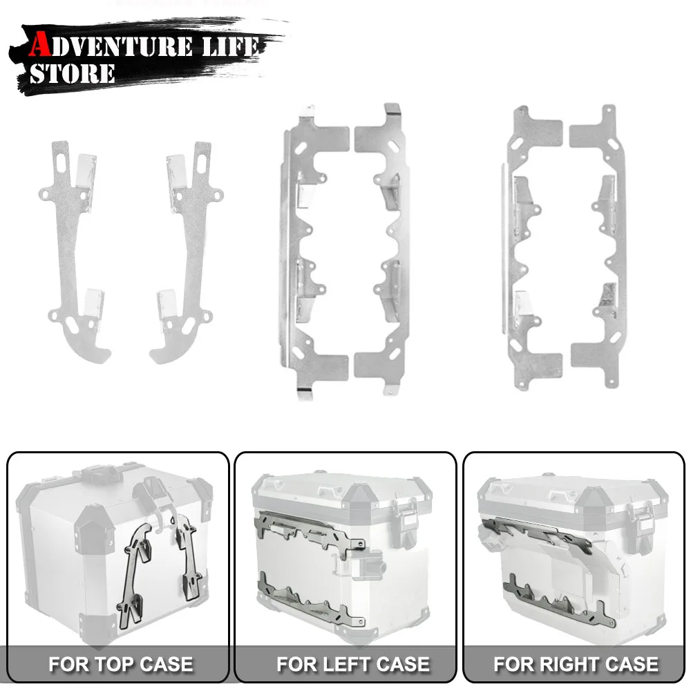 

Motorcycle Top Case Pannier Saddlebag Mounting Plate Kit For BMW R1250GS R1200GS LC ADV F850GS F900GS For Original Aluminum Box