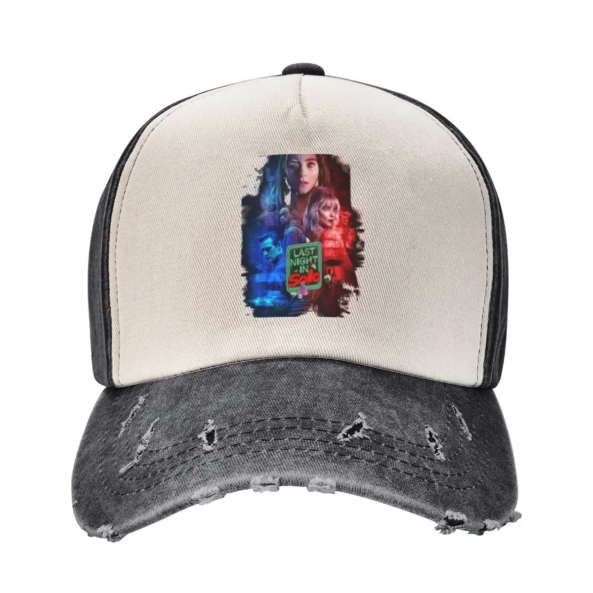 

Last Night In Soho Poster Baseball Cap Luxury Hat custom caps Anime Hat Sun Hats For Women Men's