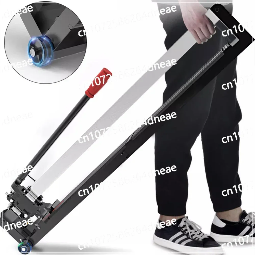 Ceramic Tile Cutter 800MM Push Knife Manual High Precision Marble Floor Tile Cutting Machine with Infrared Laser Positioning