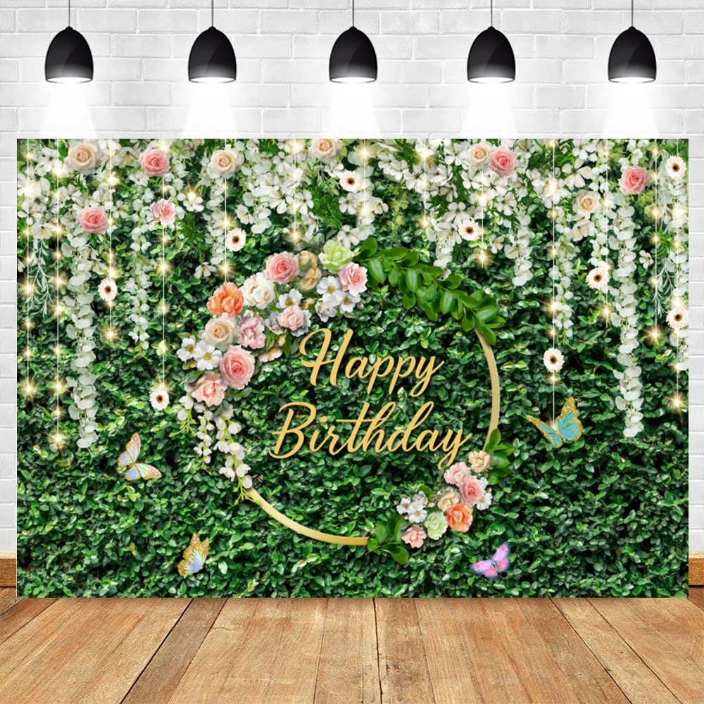 

Adult Children Birthday Party Photography Background Baby Shower Newborn Wedding Portrait Photo Backdrop Customize Name