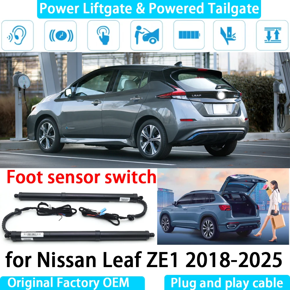 

for Nissan Leaf ZE1 2018-2025 Automatic Electric Power Liftgate Powered Tailgate Strut Tail Gate Lift System