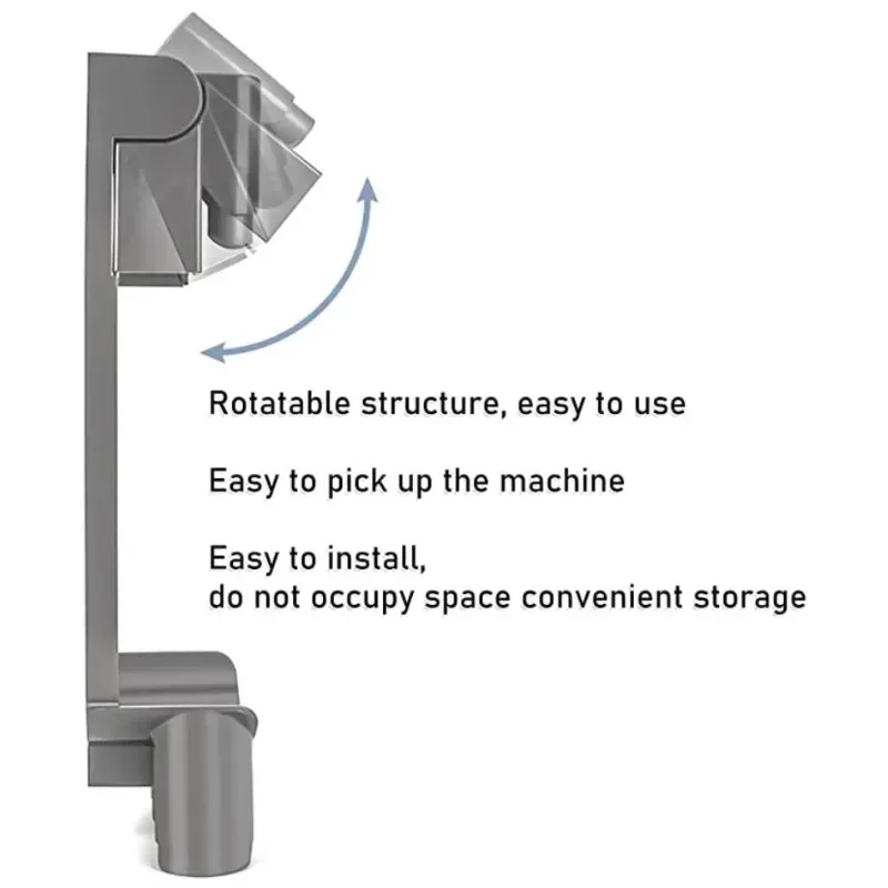 For Dyson V7 V8 Wall Mounted Accessories Vacuum Cleaner Docking Station Compatible Cord-Free Charger Bracket Accessories